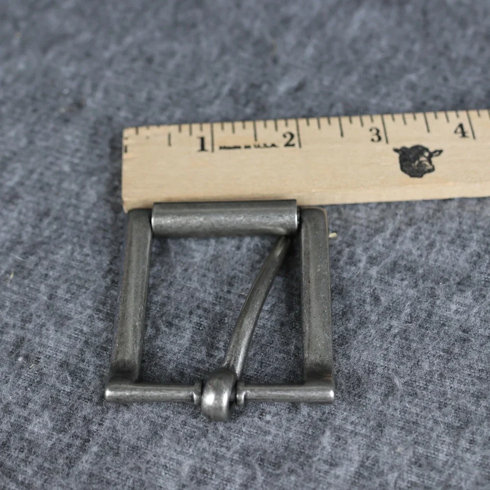 VTG Harley-Davidson Belt Buckle Mens Silver Rectangular Logo Metal Single Tongue